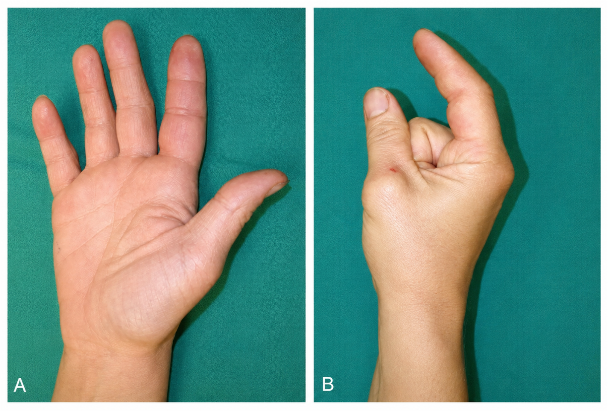 Pyogenic flexor sheath infection