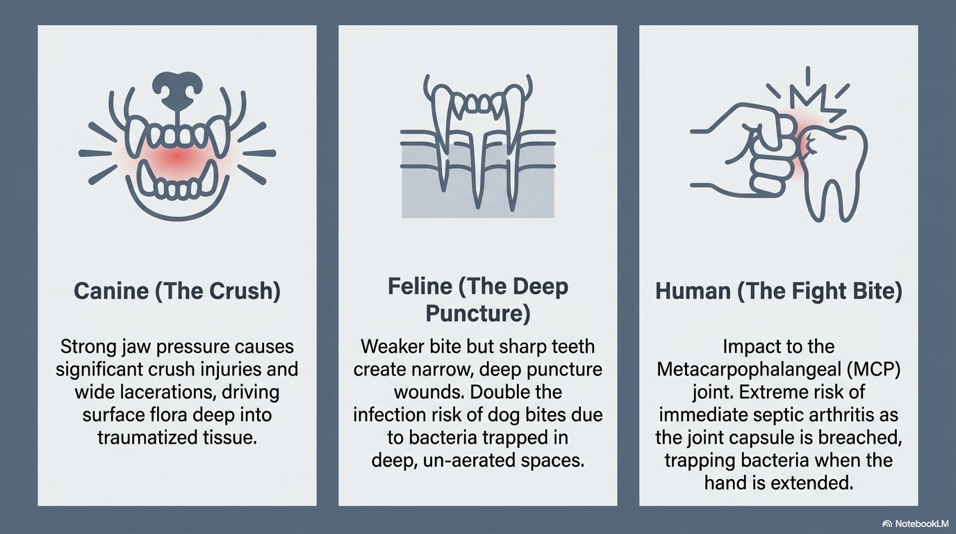 Bite wounds